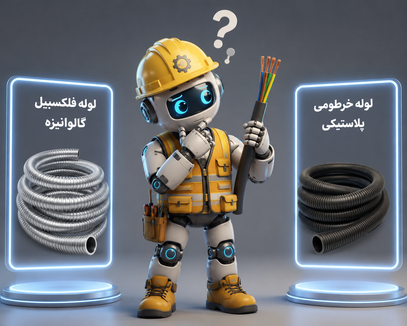 تفاوت لوله فلکسی با فلکسیبل